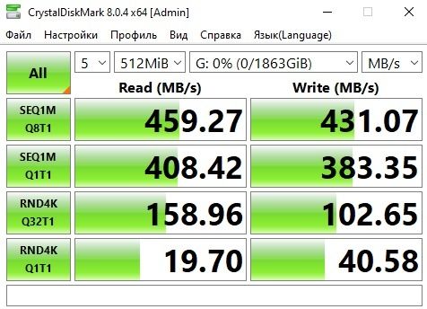 Внешний SSD накопитель 2 Тб