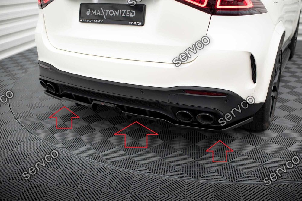 Pachet Body kit tuning Mercedes GLE W167 AMG 53 2019-2023 v2 - Maxton