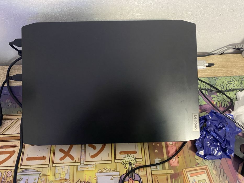 Laptop Lenovo Gaming + setup mouse + tastatura mecanica + cooler