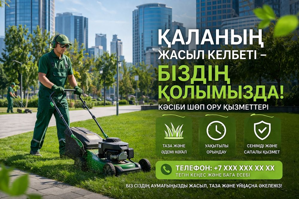 Косим траву Шөп ору Газон қырқу