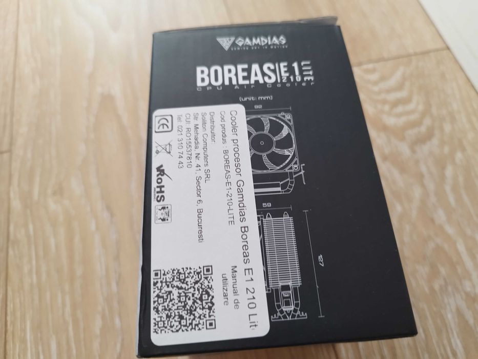 Vând cooler procesor gamdias boreas E1 210 lite