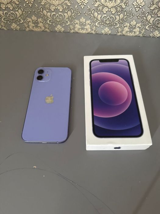 Айфон 12 фиолетывый 87%