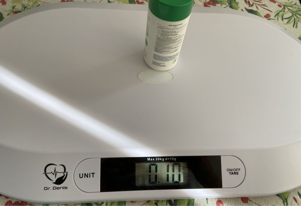 cântar electronic pentru bebeluși, DrDenis