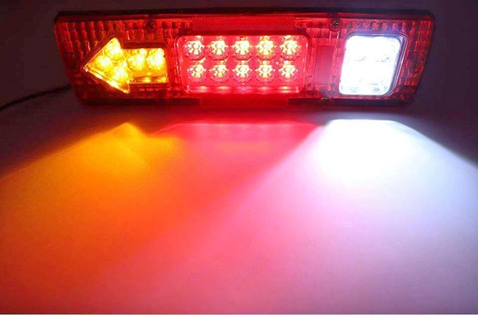 2 Lampi SET Auto LED Spate,4 Functii, Remorca, Camion, Trailer, 12V