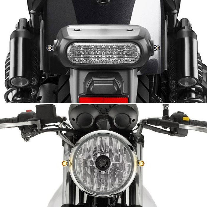 ЛЕД мигачи с габарит за мотор мотоциклет