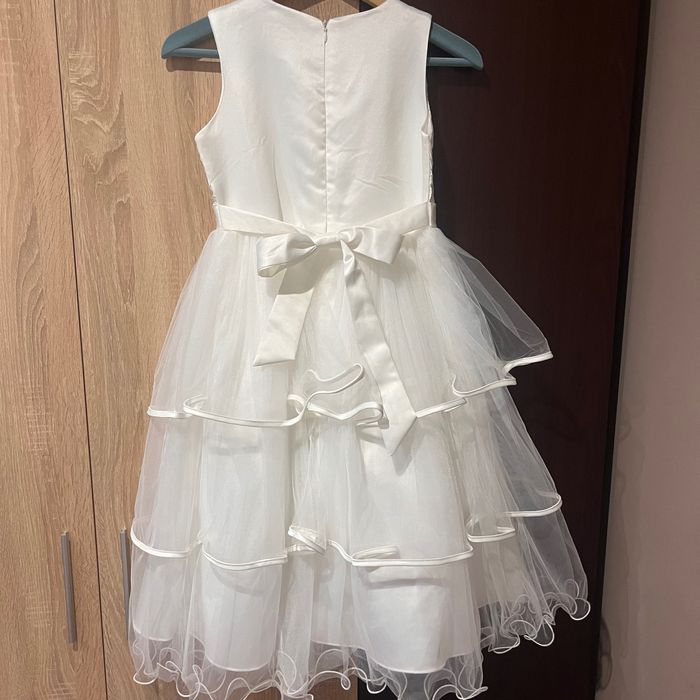 Официална  рокля за момиче 146 см + обувки (36 номер “Nelly blu”)