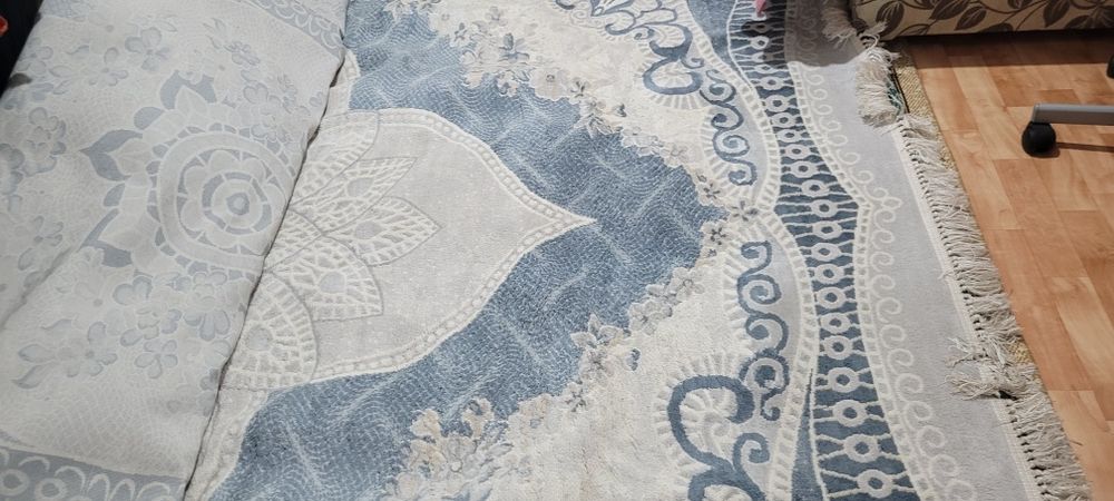 Большой ковёр, бирюза