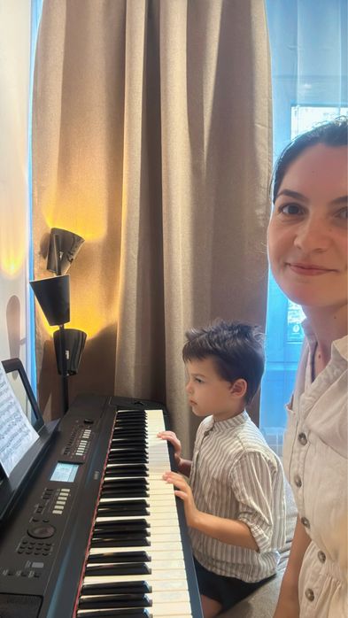 Lectii de pian pentru copii 100 lei/lectie