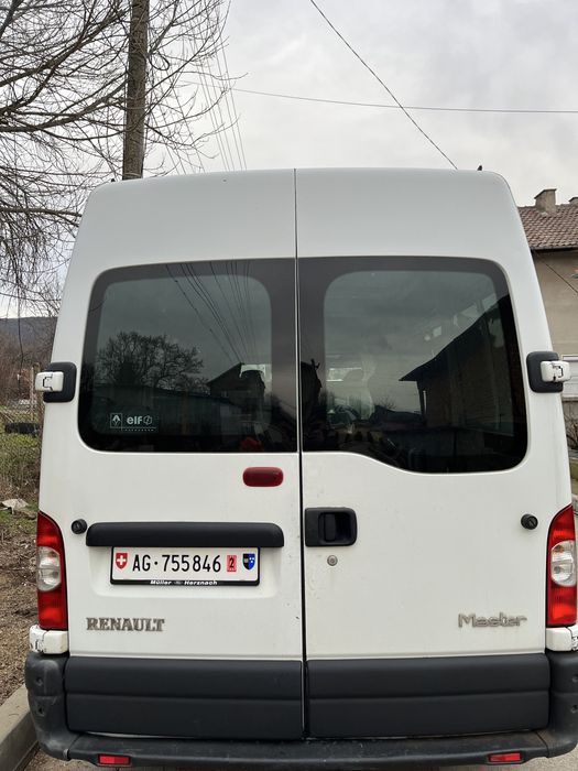 Renault master 2.5dci Климатик Швейцария Теглич