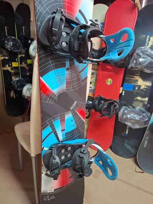 Placa snowboard 160 cm Volkl WIDE cu legaturi snowboard Salomon