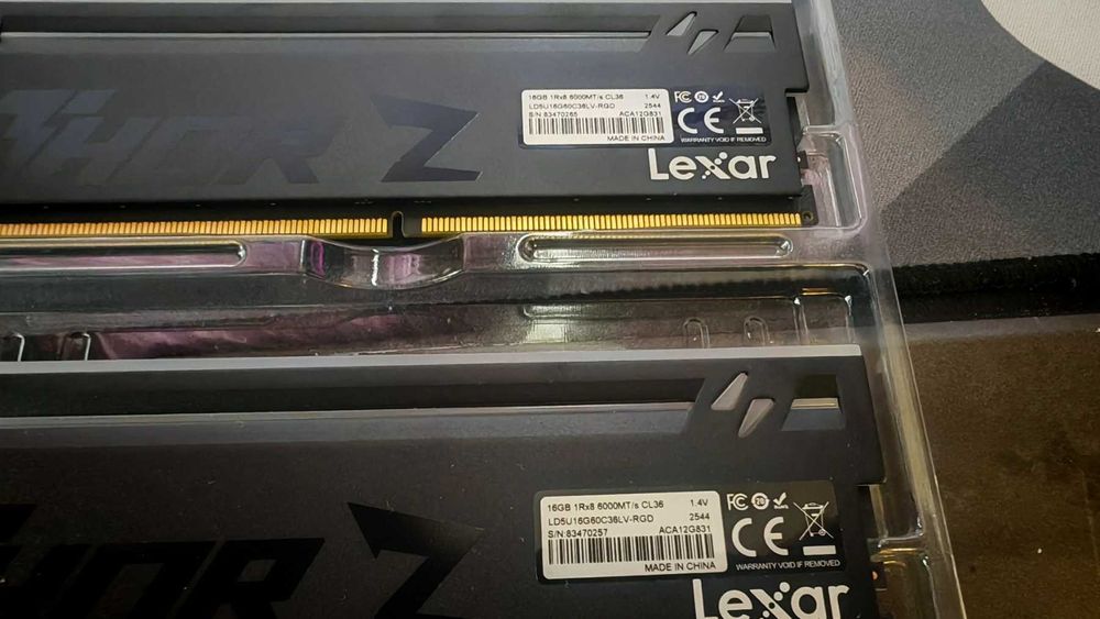 Рам памет Lexar THOR Z RGB DDR5 RAM 32GB (2x16GB) 6000 MHz