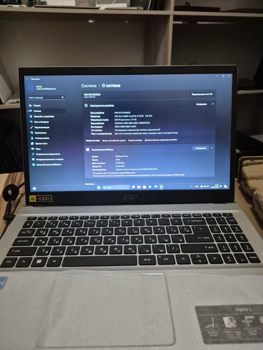 Ультрабук Асер Core i3-1215 SSD 512GB/8GB