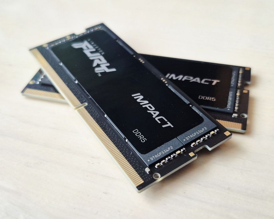 64GB RAM DDR5 5600MHz CL40 Fury laptop so-dimm