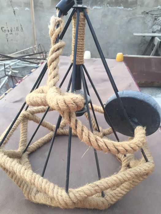 Светильник канатный