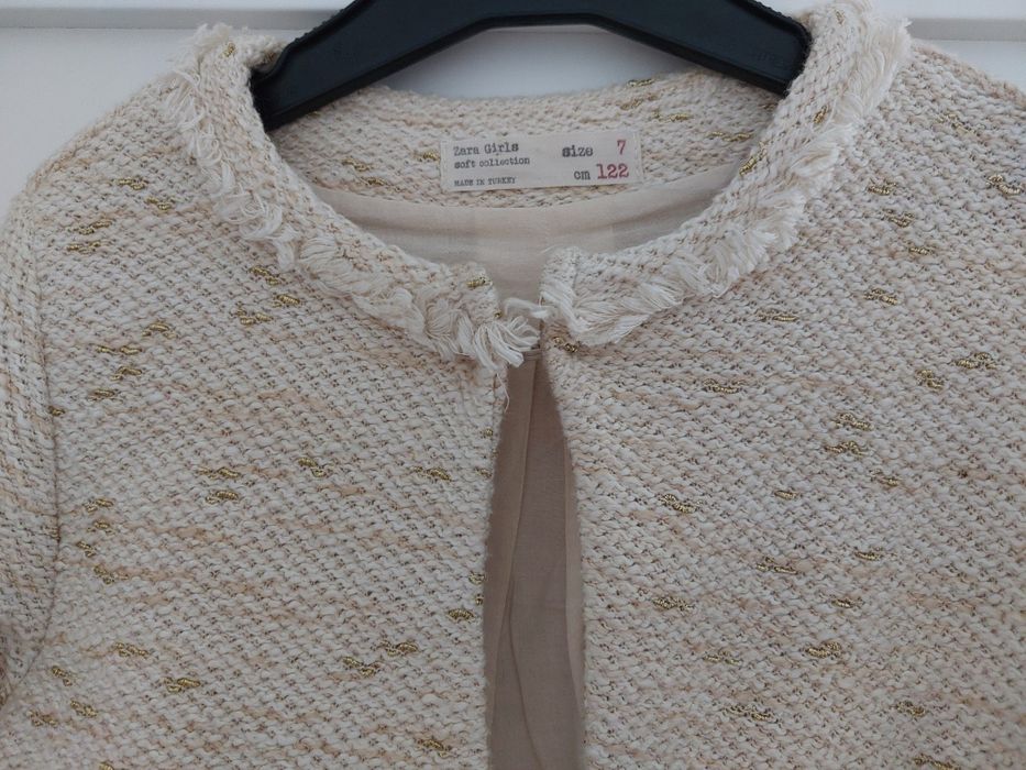 Bolero Zara, geaca Sinsay 7-8 ani