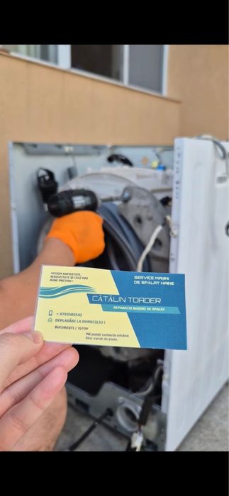 Reparatii masini de spălat rufe la domiciliu - Intervenție rapidă