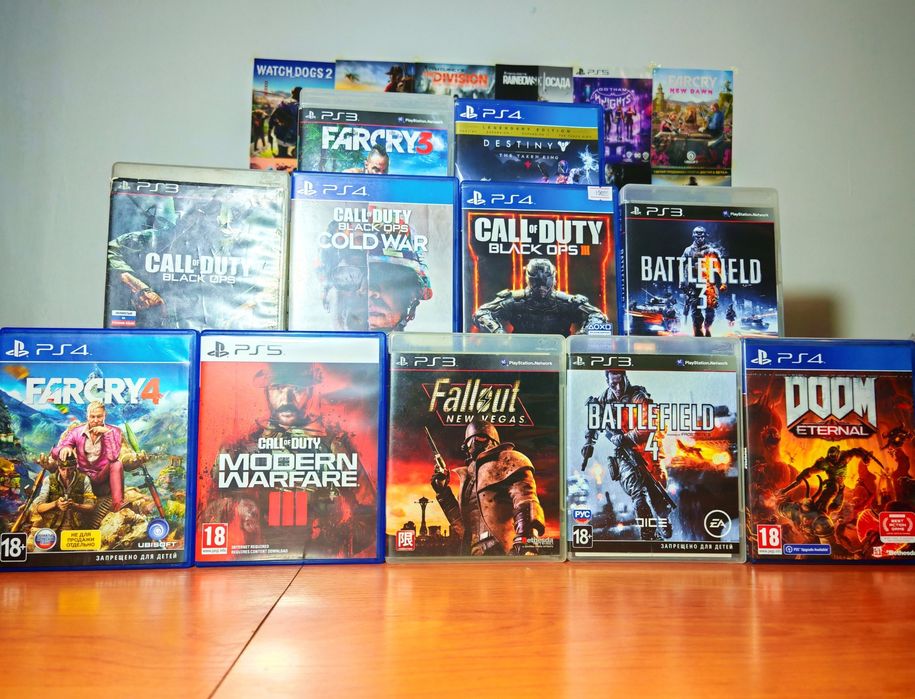 Шутеры-стрелялки игры PS3/PS4