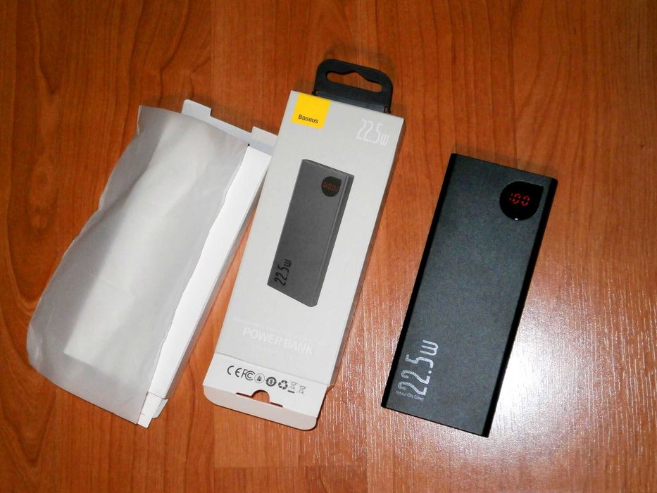 Baterie Externa Baseus Adaman 10000mAh 22.5W QC + PD