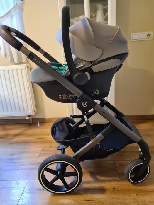 Cybex Balios S Lux Almond Beige/Moss green
