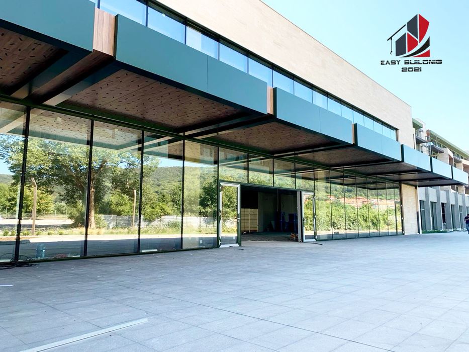 Монтаж на фасади от еталбонд, hpl, керамика