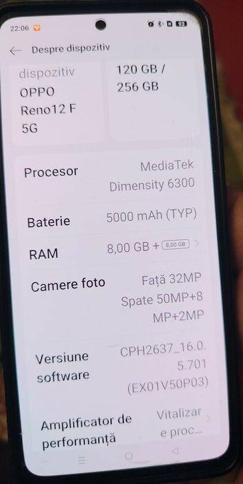 Oppo Reni 12 F 5G Full/Box