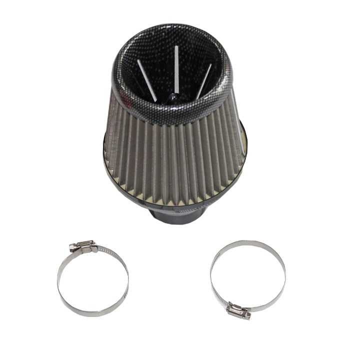 Спортен филтър - 1401 карбон, черен, син и червен