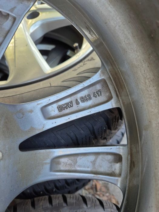 Roti Jante Anvelope IARNA - 225/55/17  OEM BMW SERIA 5 G30 RFT Senzori