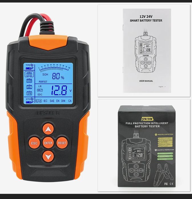 Авто тестер аккумулятора