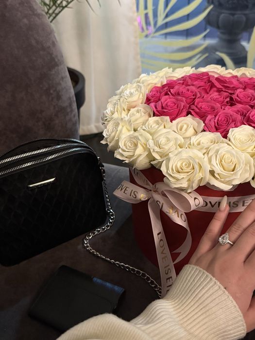 Букет из мыльных роз — 51 роза