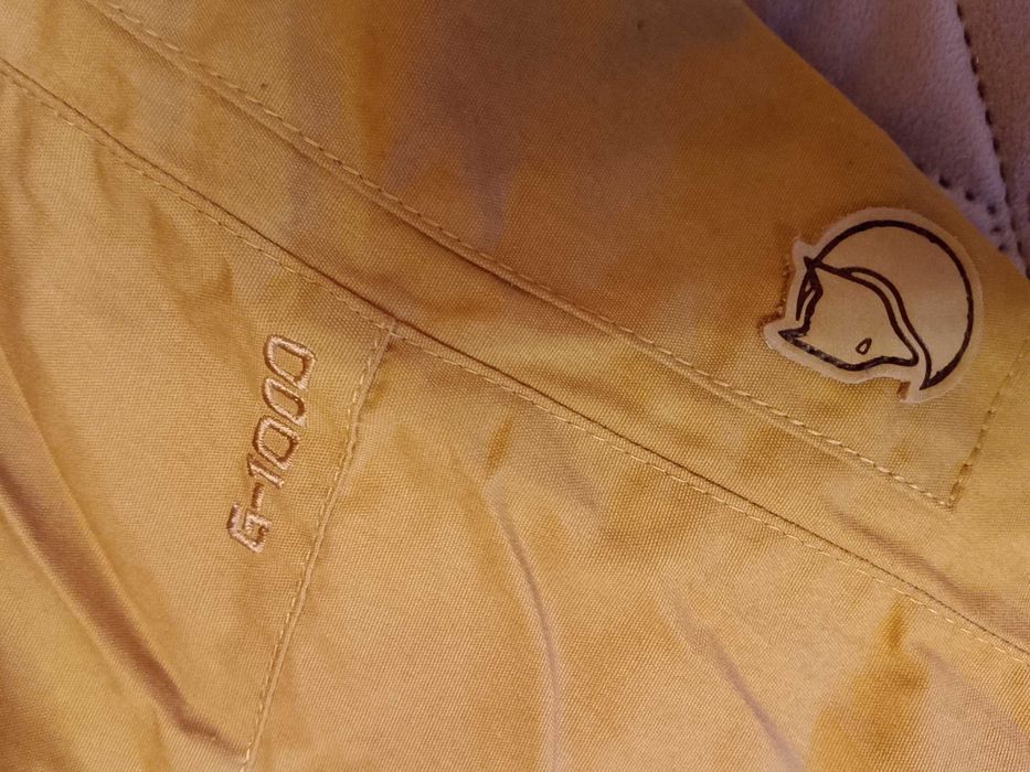 Мъжки панталон Fjällräven G-1000, размер 46 (S), охра, като нов