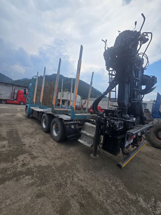 Vand camion forestier scania v8 r520