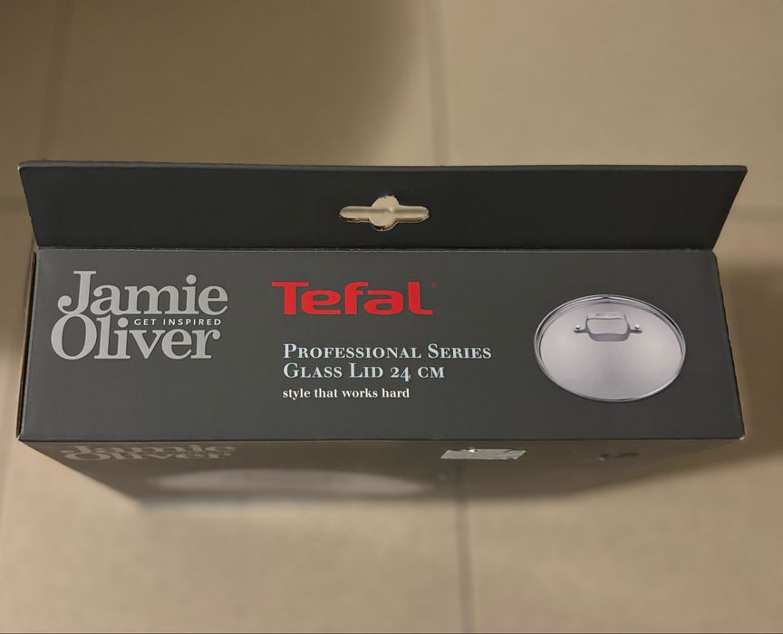 Чисто нов капак за тенджера/тиган Tefal Jamie Oliver 24 см