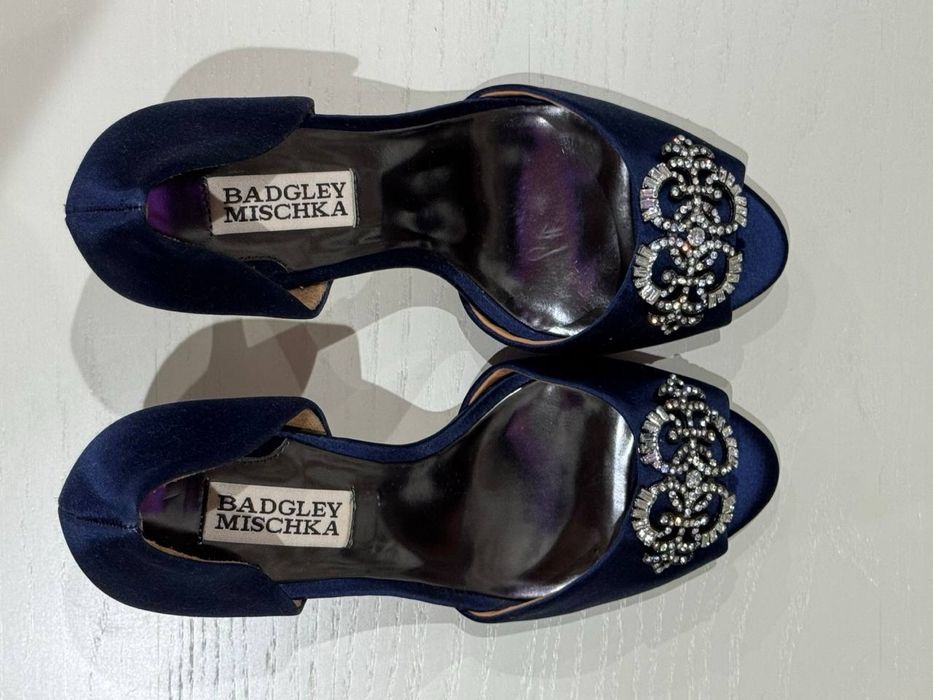 Вечерние Туфли Badgley Mischka, новые, 36 размер маломерят