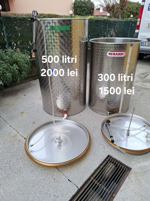 Butoi inox pentru vin