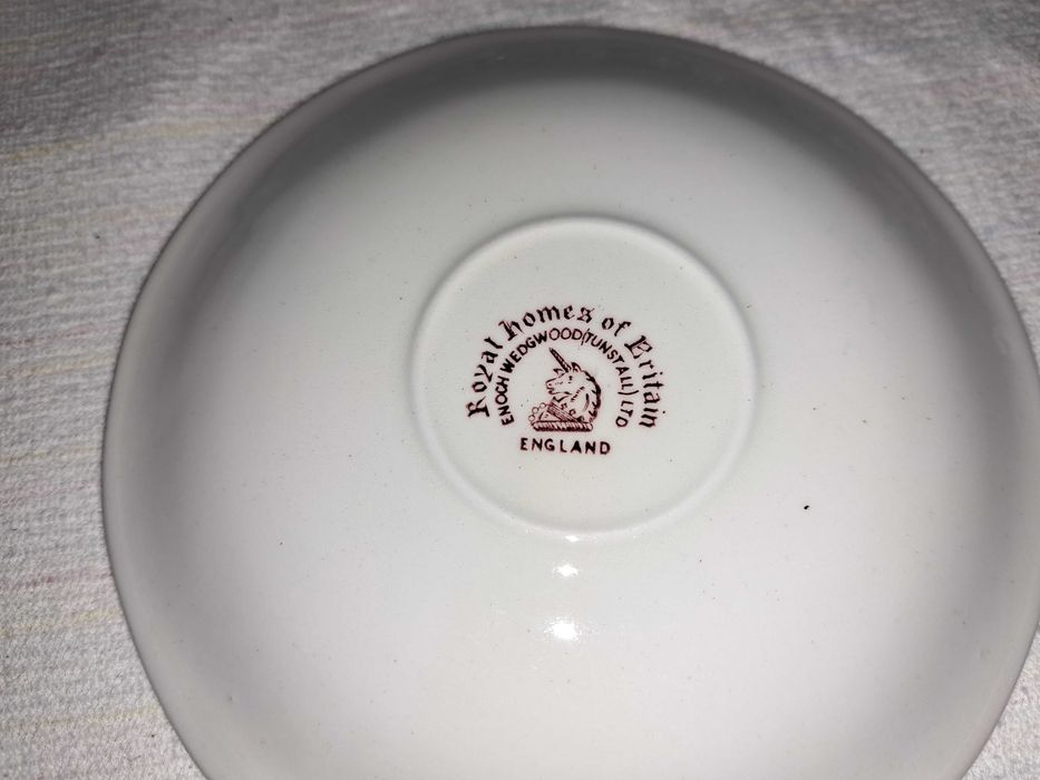 set cesti portelan englezesc Royal Homes of Britain 6 persoane