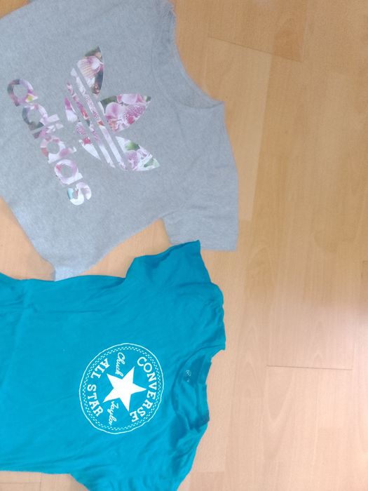 Tricouri pt fete Adidas si Converse