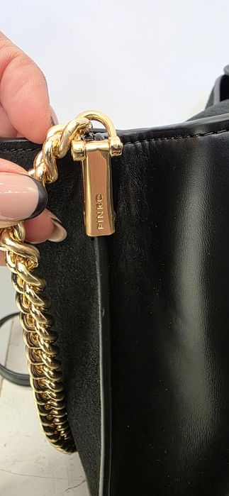 Дамска чанта Pinko черна