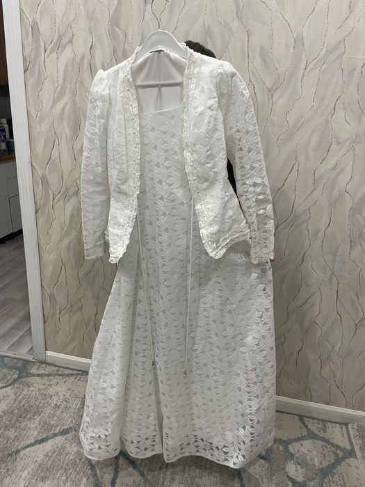 Белое Платье 46 размер