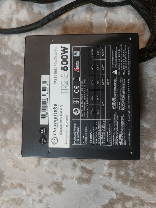 Блок питания Thermaltake TR2 S 500W (80 PLUS)