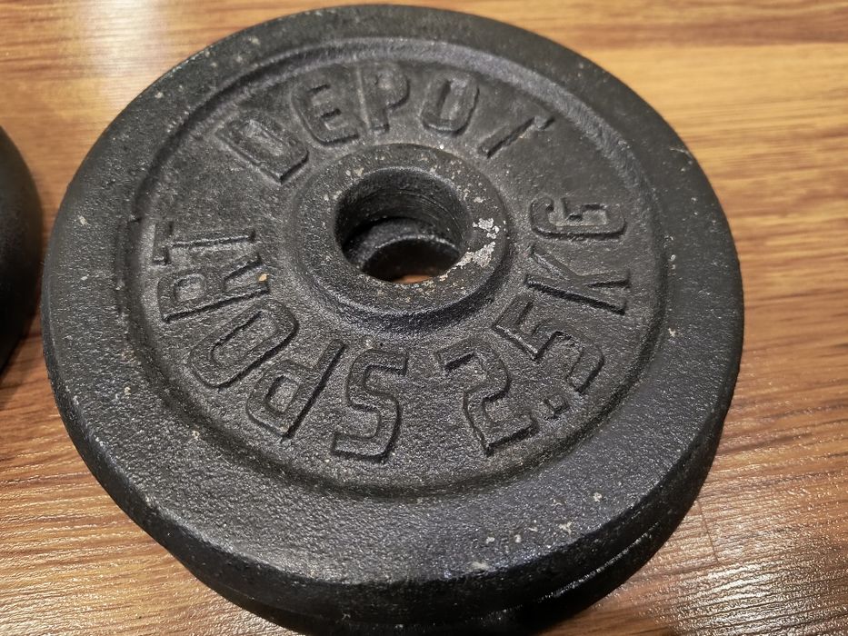 Комплект от два дъмбели - 15 кг всеки