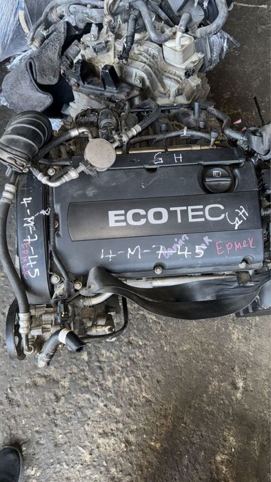 Двигатель мотор коробка акпп автомат Chevrolet Aveo ECOTEC F14D4 авео
