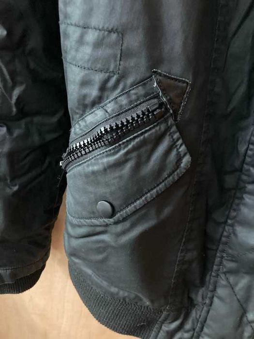 Geaca matlasata cu blanita, calduroasa , XL