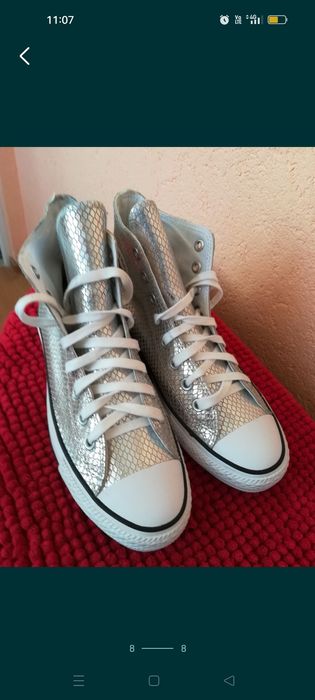 Bascheți Converse noi nr 41 dama piele
