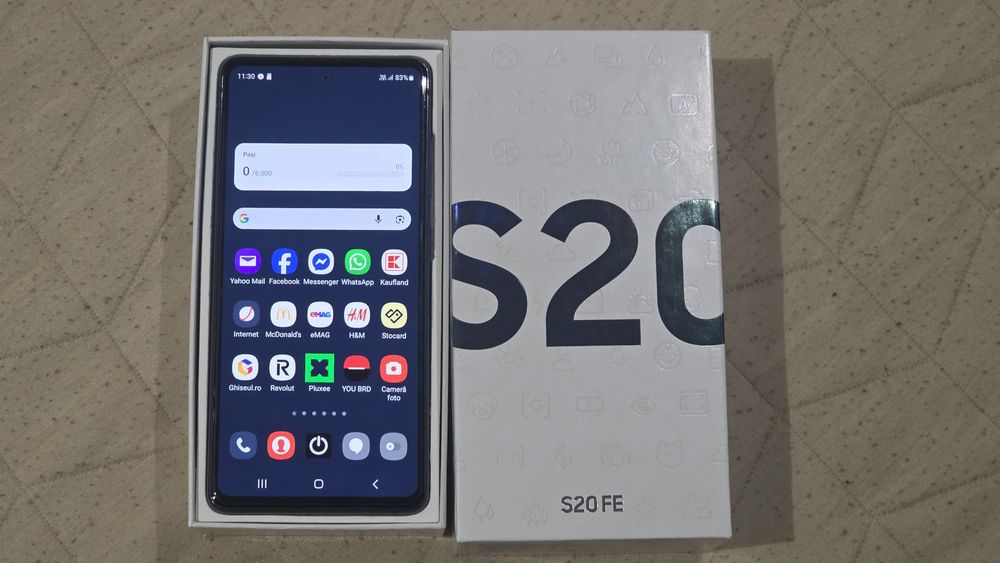 Vând telefon Samsung s20 Fe