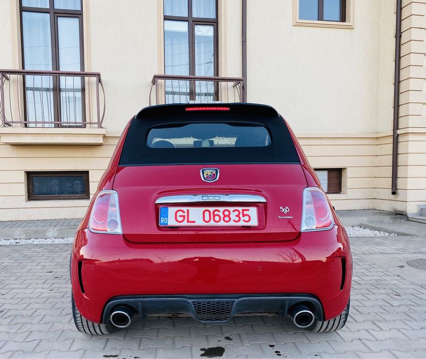 Fiat 500 abarth cabrio 595 turismo doar variantr doar cu vehic istoric