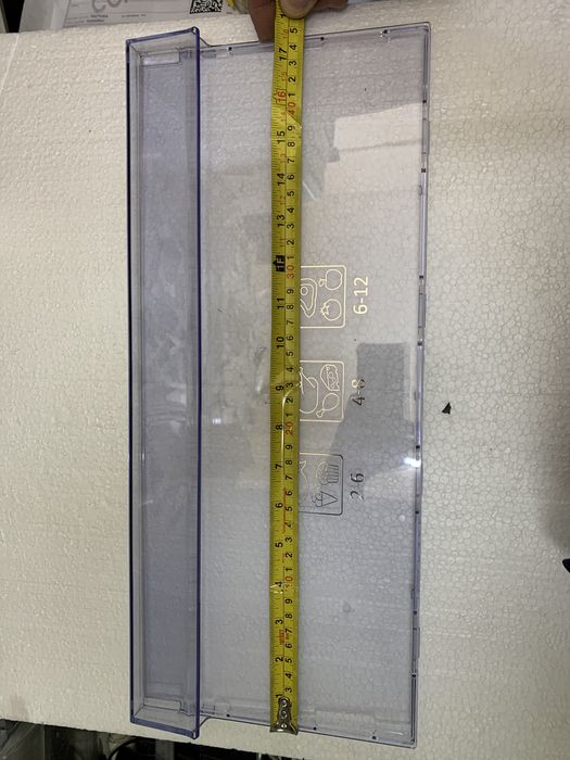 Capac 44,5x19 fata sertar congelator legume frigider beko arctic noua