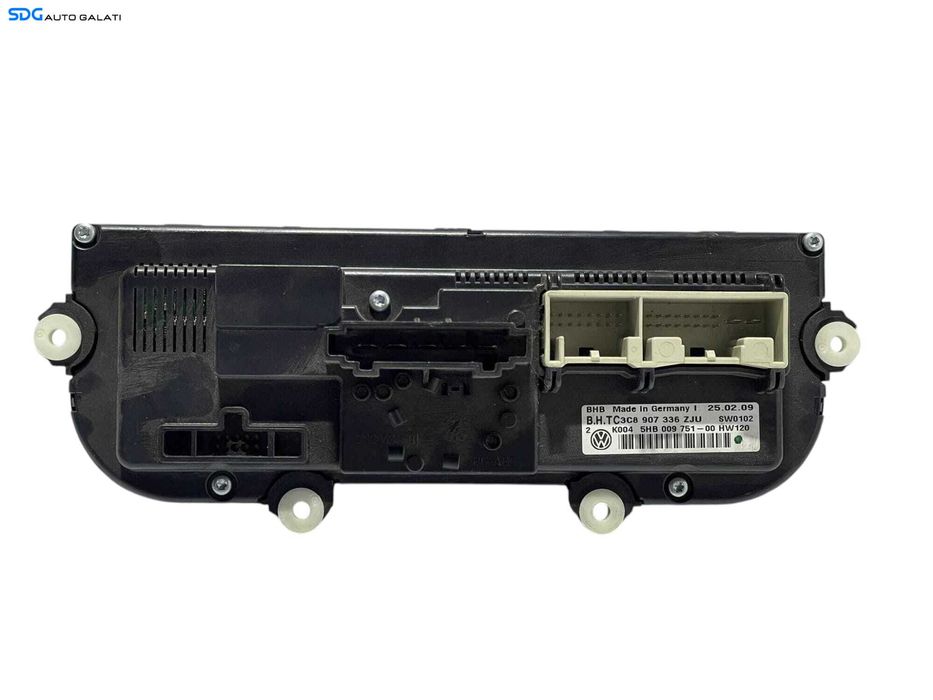Panou Modul Unitate Comanda AC Aer Conditionat Clima Climatic Volkswagen Caddy 2010 - 2015 Cod 3C8907336 [L2870]