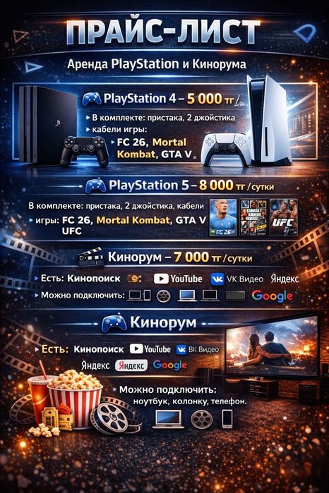 Аренда плестеишн