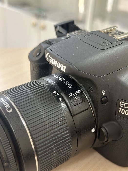 Canon EOS 700D + 18–55 мм — 70 000 ₸
