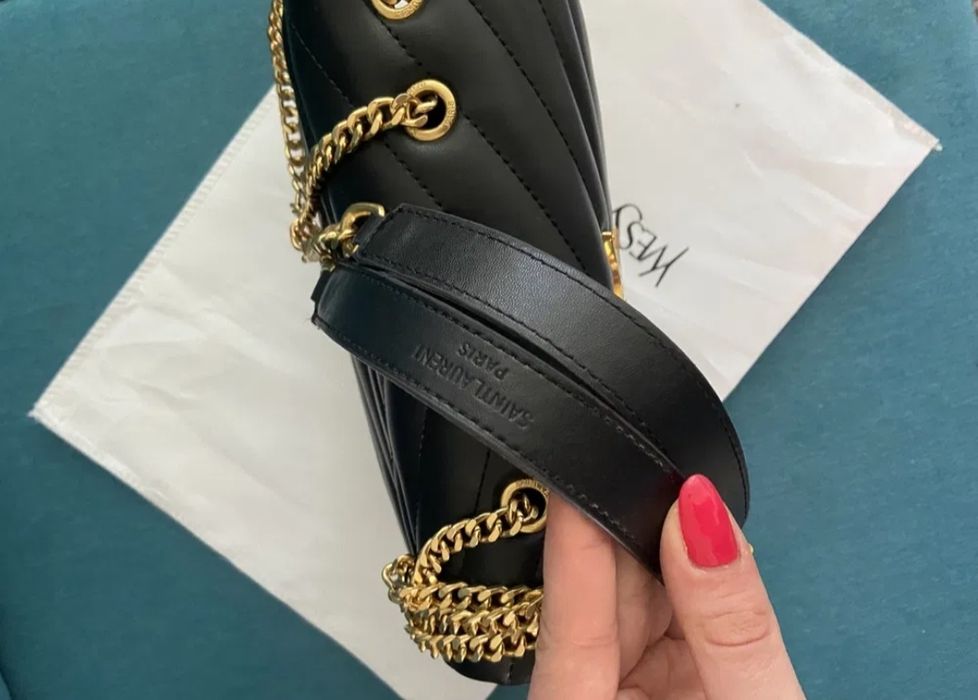 Маркова дамска чанта,естествена кожа